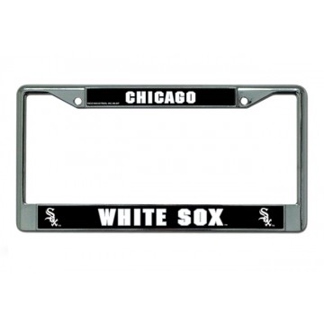 Chicago White Sox Chrome License Plate Frame