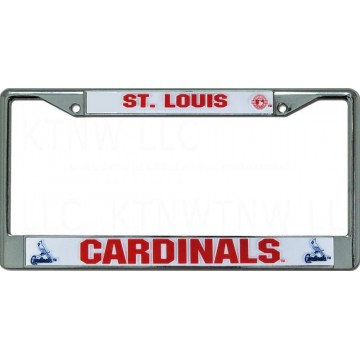 St. Louis Cardinals Chrome License Plate Frame 