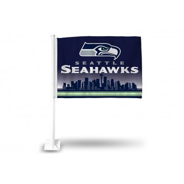 Seattle Seahawks Car Flag 