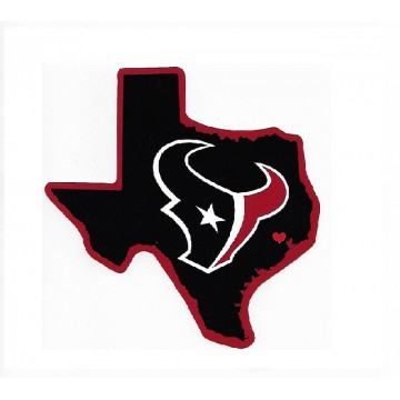 Houston Texans Home State Vinyl Sticker