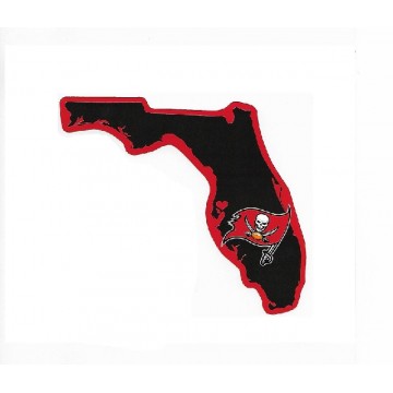 Tampa Bay Buccaneers Home State Vinyl Sticker