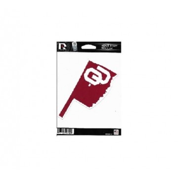 Oklahoma Sooners Home State Vinyl Sticker