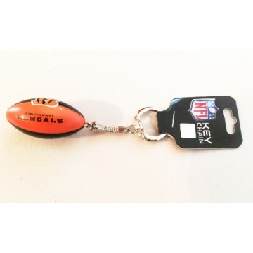 Cincinnati Bengals Mini Football Keychain