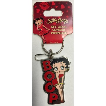 Betty Boop Enamel Keychain