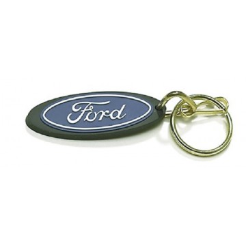 Ford Oval Rubber Keychain