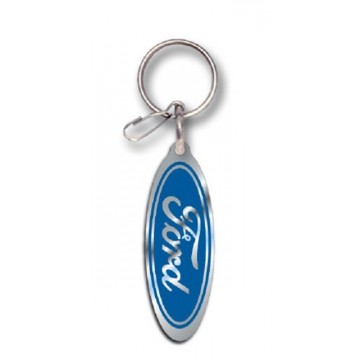 Ford Oval Enamel Keychain