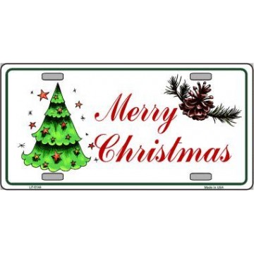 Merry Christmas  License Plate