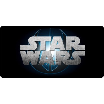Star Wars Photo License Plate