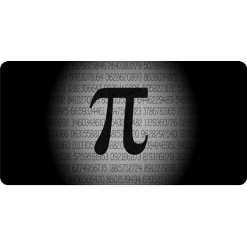Pi Photo License Plate