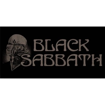 Black Sabbath Photo License Plate