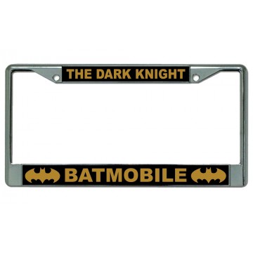 The Dark Knight Batmobile Photo License Plate Frame