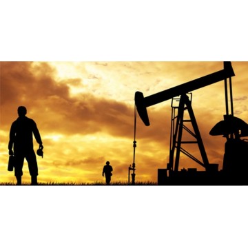 Oil Field Workers Photo License Plate