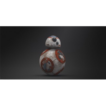 BB-8 Star Wars Photo License Plate