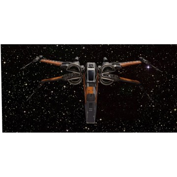 Poe's X-Wing Star Wars Photo License Plate
