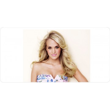 Carrie Underwood Photo License Plate