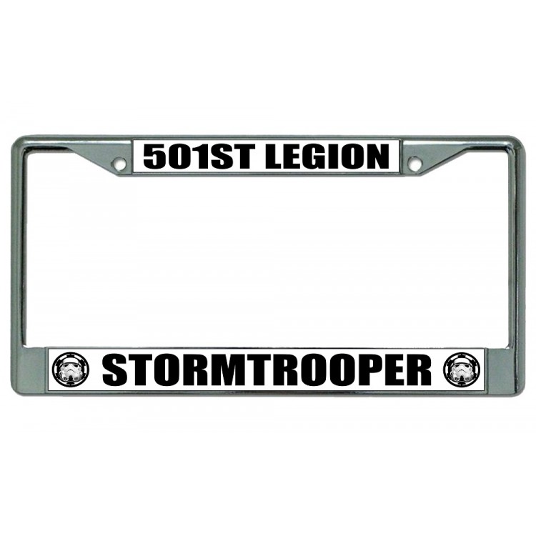 stormtrooper license plate
