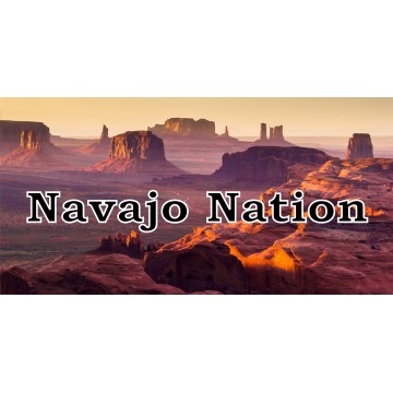 Navajo Nation Photo License Plate