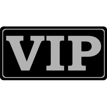VIP Photo License Plate 