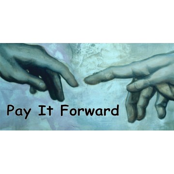 Pay It Forward Photo License Plate