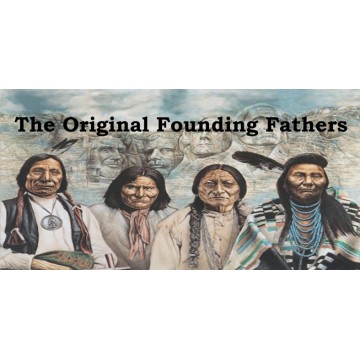 Original Founding Fathers Photo License Plate