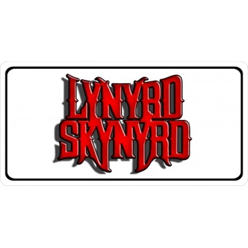 Lynyrd Skynyrd Photo License Plate