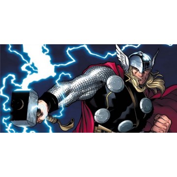 Thor Marvel Photo License Plate