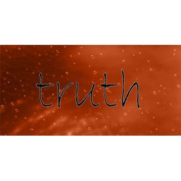 Truth Photo License Plate