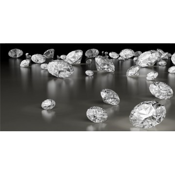 Brilliant Diamonds Photo License Plate