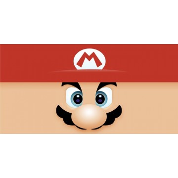 Mario Photo License Plate
