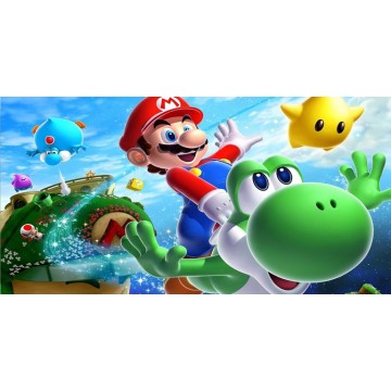 Mario And Yoshi Photo License Plate
