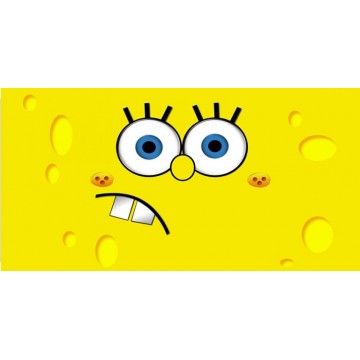 SpongeBob Full Photo License Plate