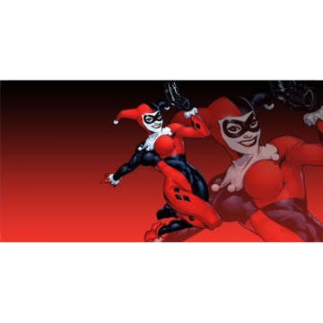 Harley Quinn Offset Photo License Plate