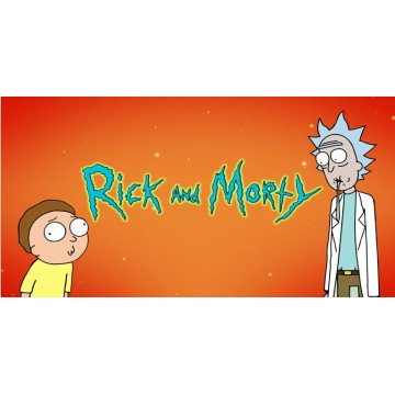 Rick And Morty #2 Photo License Plate