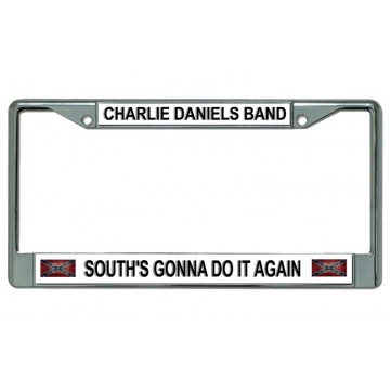 Charlie Daniels Band "South … Again" Chrome License Plate Frame