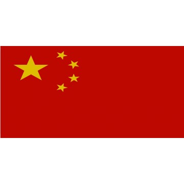 China Flag Photo License Plate