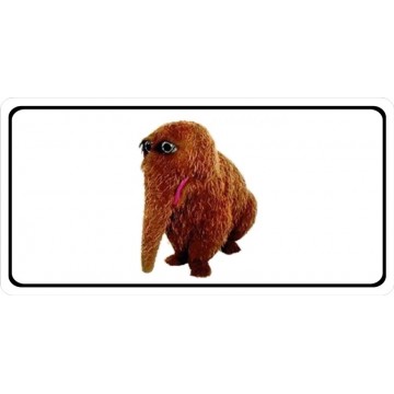 Snuffaluffagus Photo License Plate