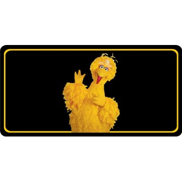 Big Bird Photo License Plate