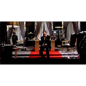 Scarface Centered Photo License Plate