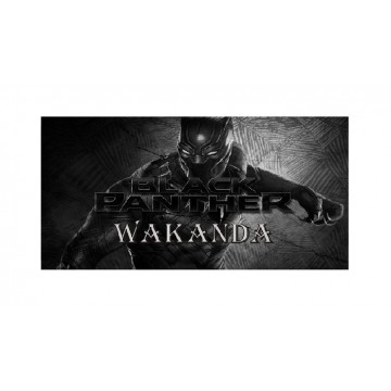 Black Panther Wakanda Photo License Plate 