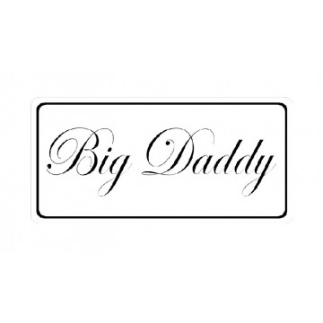 Big Daddy Photo License Plate