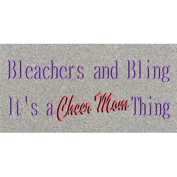 Cheer Mom #2 Photo License Plate