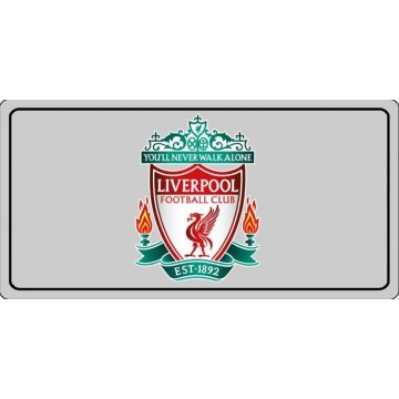 Liverpool Football Club Photo License Plate