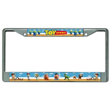 Toy Story Chrome License Plate Frame