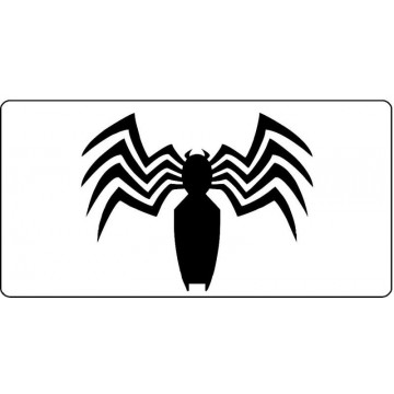 Venom Marvel #2 Photo License Plate 
