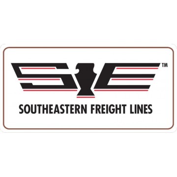 Southeastern Freight Lines Photo License Plate