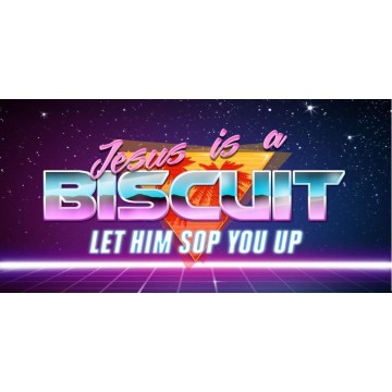 Jesus Is A Biscuit Photo License Plate