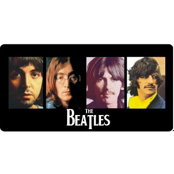 The Beatles Photo License Plate 