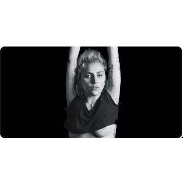 Lady Gaga Photo License Plate