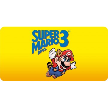Super Mario Brothers 3 Photo License Plate