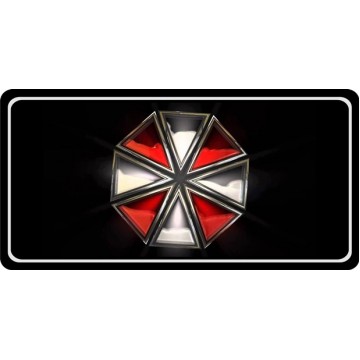 Umbrella Corporation Photo License Plate